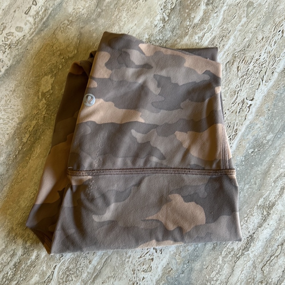 TAN CAMO ALIGN LEGGINGS - LULULEMON